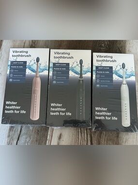 Vibrating Toothbrushes - 3 total